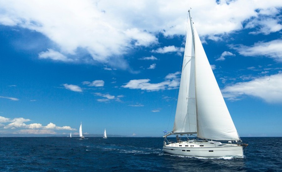 Ionischen Meer eines der entspanntesten Segelreviere Griechenlands